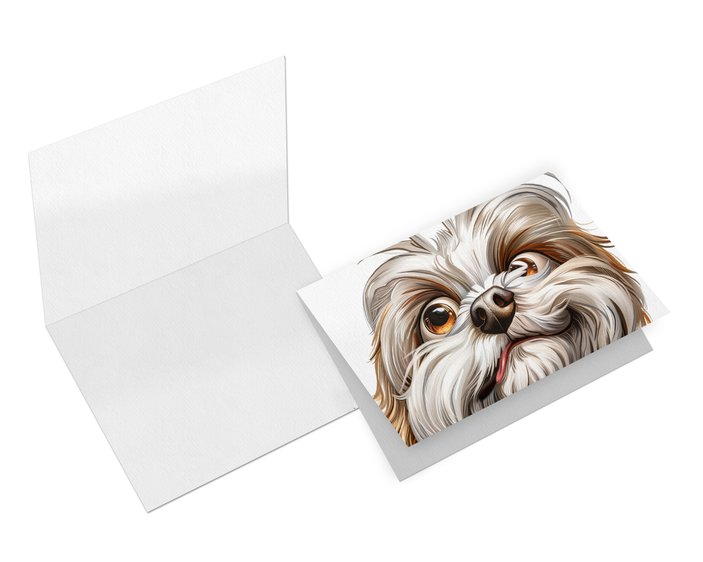 Dog/Cat Themed Greeting Cards - Single or a Collection of 10 Greeting Cards and Envelopes