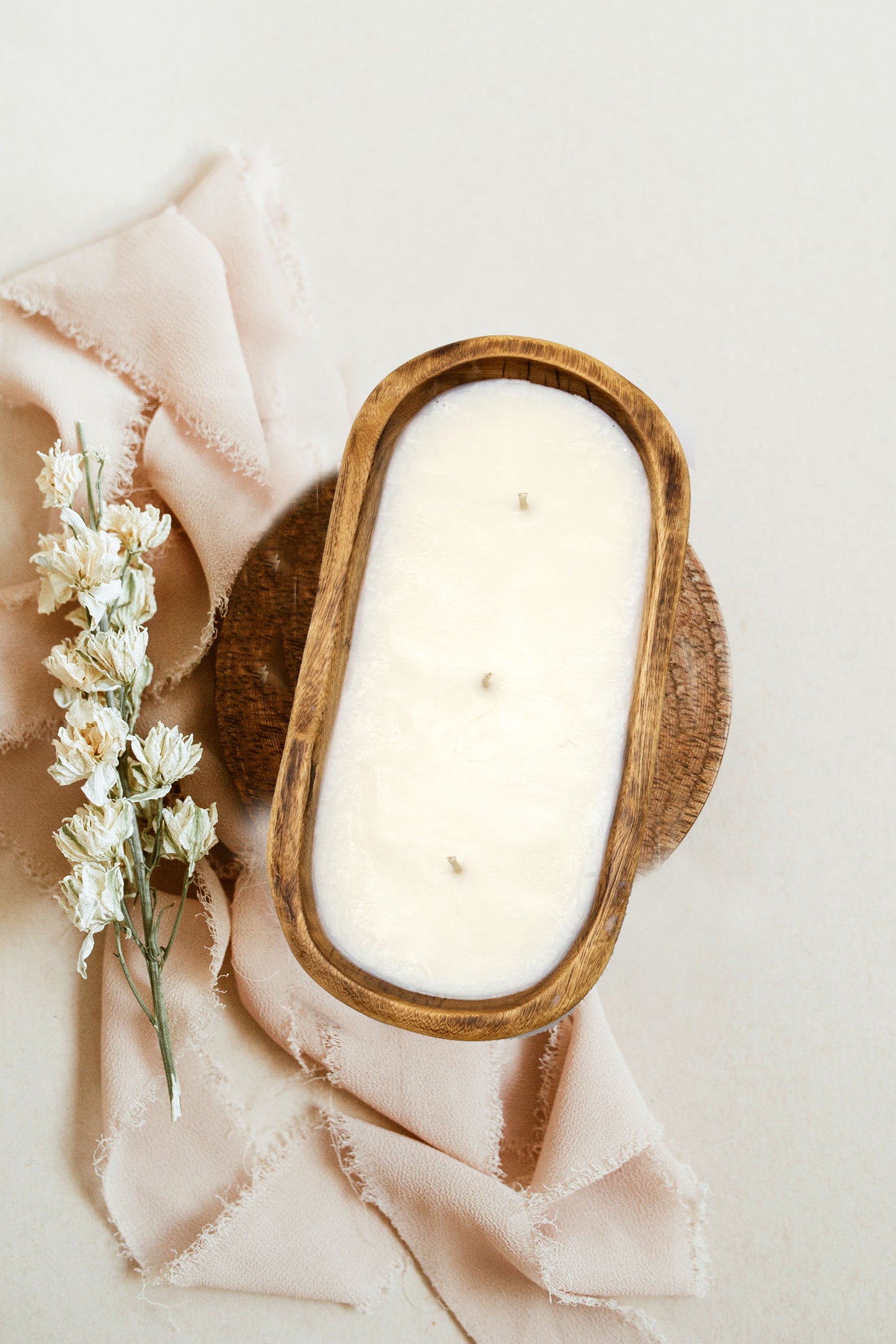 Dough Bowls - Rectangle Shaped Soy Wax Candle